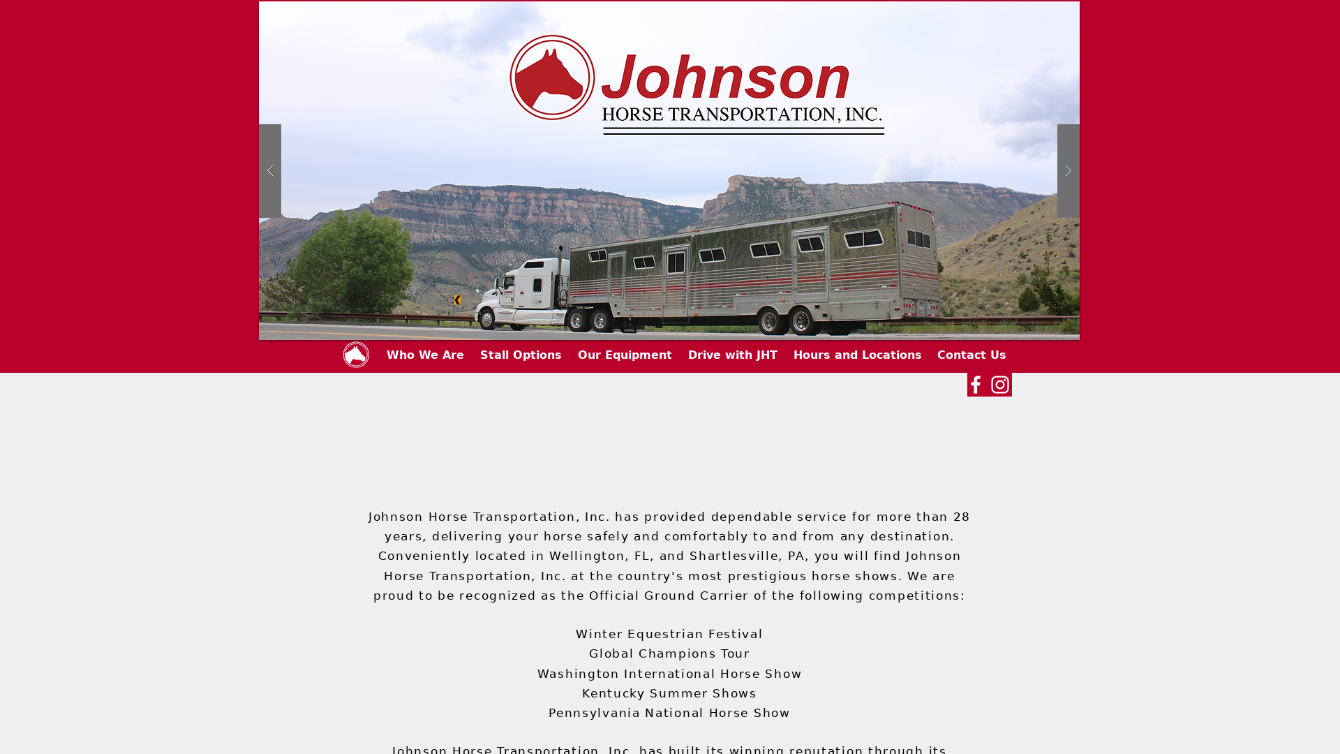 Johnson Horse Transport